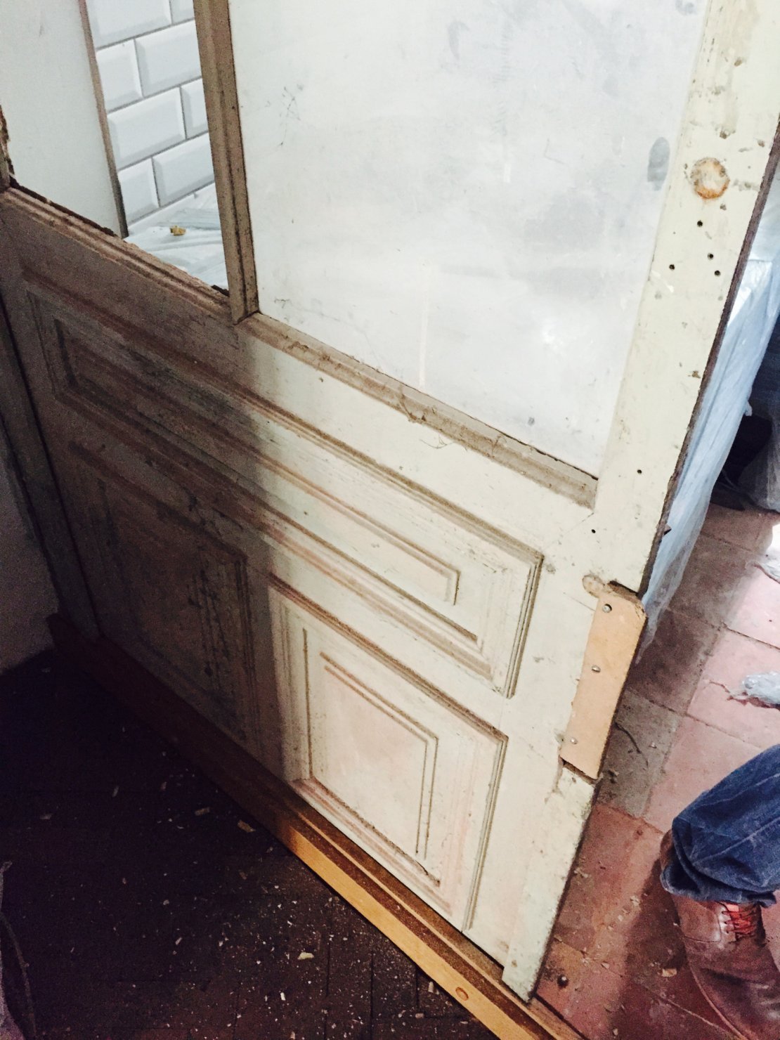 Renovating period door