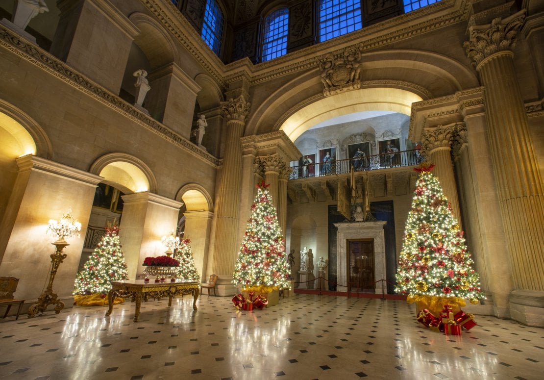 blenheim palace at Christmas