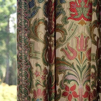 Benson curtain fabric