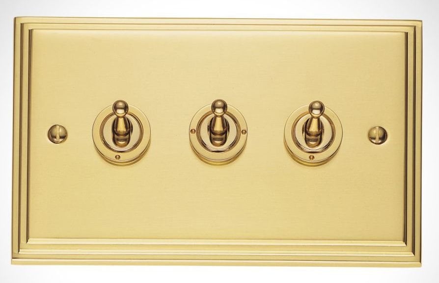  period light sockets and switches Brass toggle switch