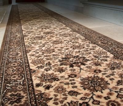 The Victorian Emporium's hall and stair runner carpet