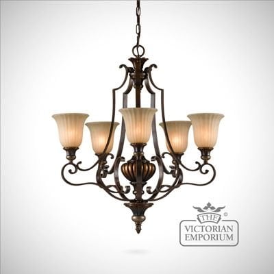 Reproduction Victorian ceiling light