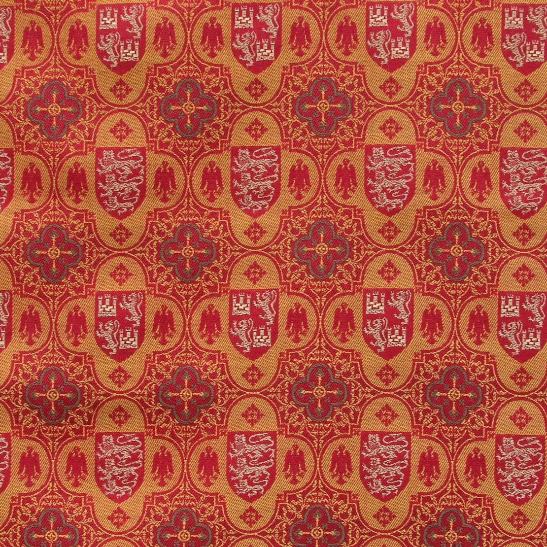 Mediaeval upholstery fabric
