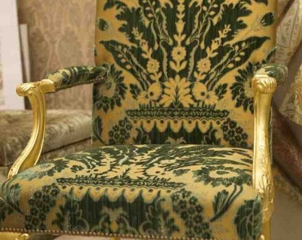 What type of vintage fabric is suitable for upholstery?