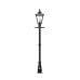 Traditional Cast Iron Lantern on Cast Iron Lamp Post in a choice of sizes