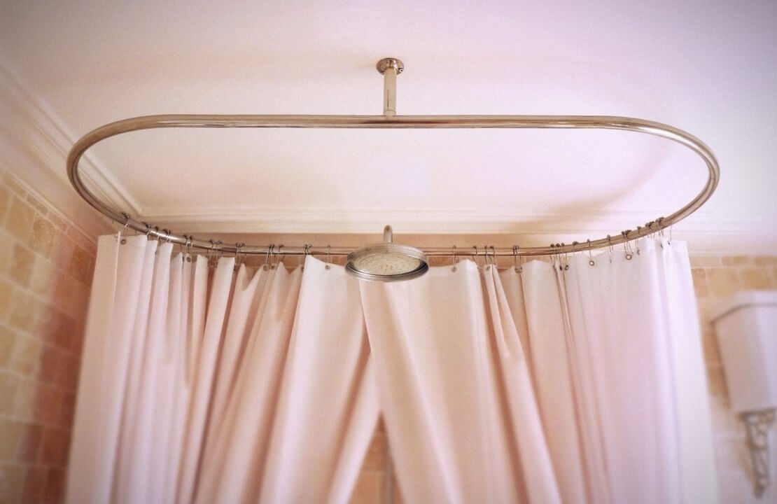Wooden Shower Curtain Rail ~ Bathtub And Shower | Dozorisozo