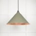 Hockliffe pendant light in Tump and smooth copper 49503stu 1 l