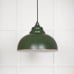 Harlow pendant light in Heath with white gloss interior 49508h 1 l