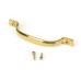 Polished Brass Slim Sash Window Pull 46959 1 l