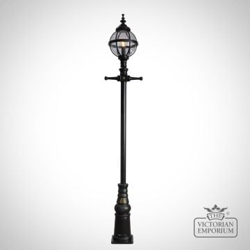 Manor Globe Lantern and Lamp Post - 3m height only