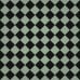 Path and hallway tiles Black and Cognac 64mm sq c28