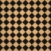 Path and hallway tiles Black and Cognac 64mm sq c21