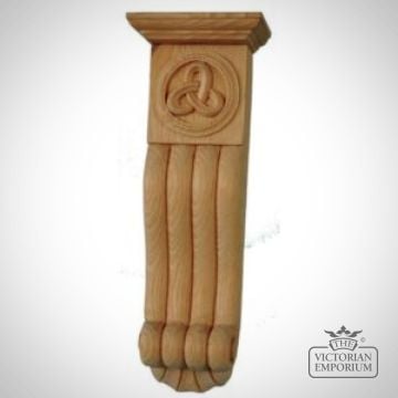 Pn362 Hand Carving Of Celtic Motif On Corbel In Pine 300x300