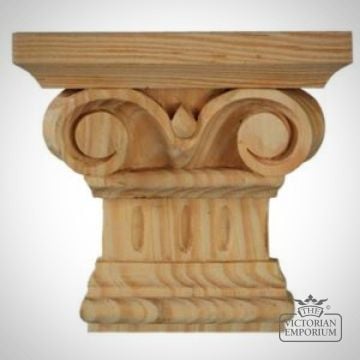 Pn706 Medium Corinthian Pilaster Pine Applique 300x300