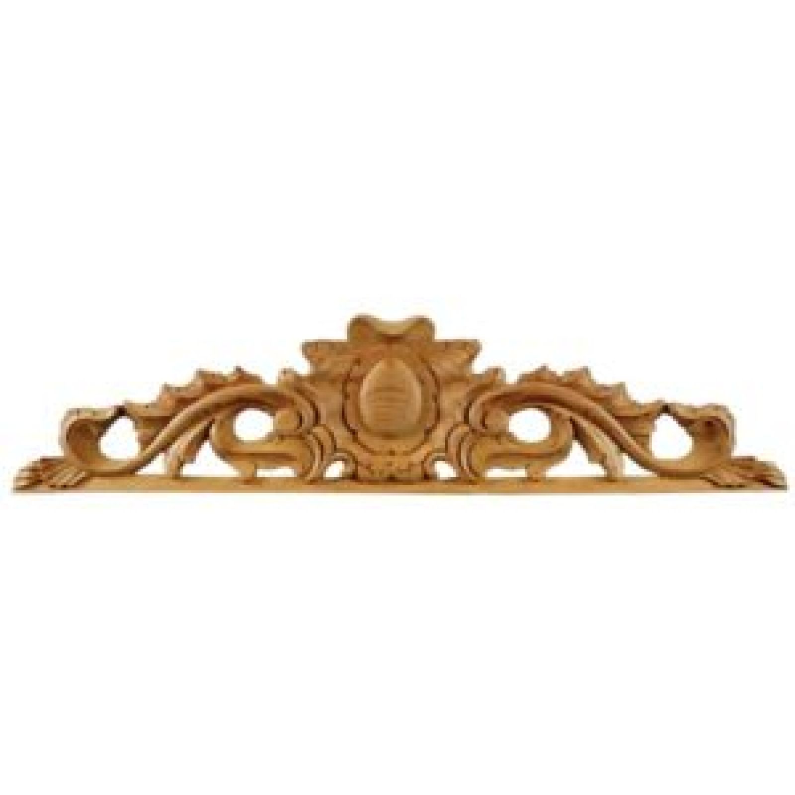 Highly decorative Victorian style pediment - extra large