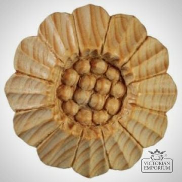 Pn367 Chatsworth Rose From Pine Hand Carved 300x300