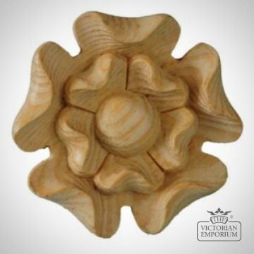 Pn327 Yorkshire Rose Carved From Pine Wood By Hand 300x300