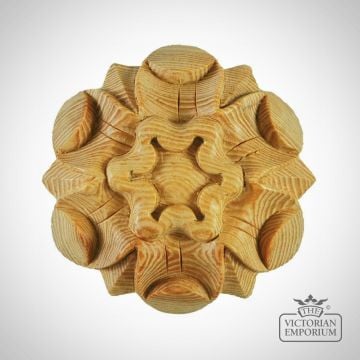 Pn701 Medium Deep Round Pine Flower