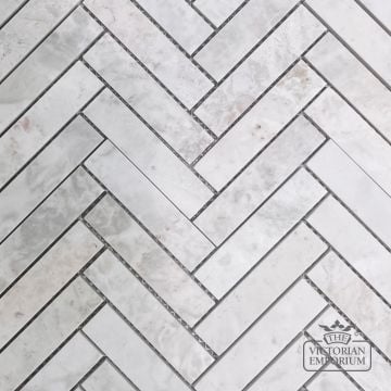 Alanya Rose Herringbone Mosaic