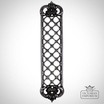 Push Finger Door Plate with Jali Lattice Design