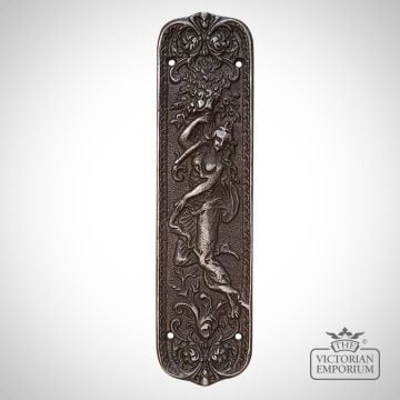 148750   01356mai200 Push Finger Plate Figurine Design Ant Iron 260mm X 75mm