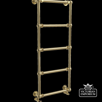 5 Bar Mayfield Wall Mounted Heated Towel Rail 1500x650mm in a choice of finishes