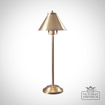 Provence stick lamp in Aged Brass