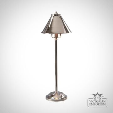 Provence stick lamp in Polished Nickel