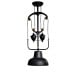 Black-and-brass-steampunk-style-ceiling-lamp-with-pulley  lu148-1