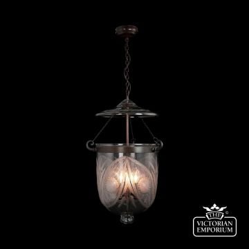 Pendent Ceiling Hanging Cut Glass Hurricane Lighting Classic Fern498