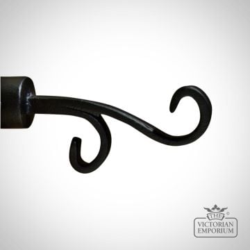 Wrought iron anchor finial