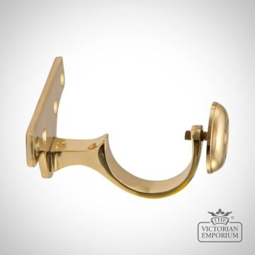 Royale brass end bracket