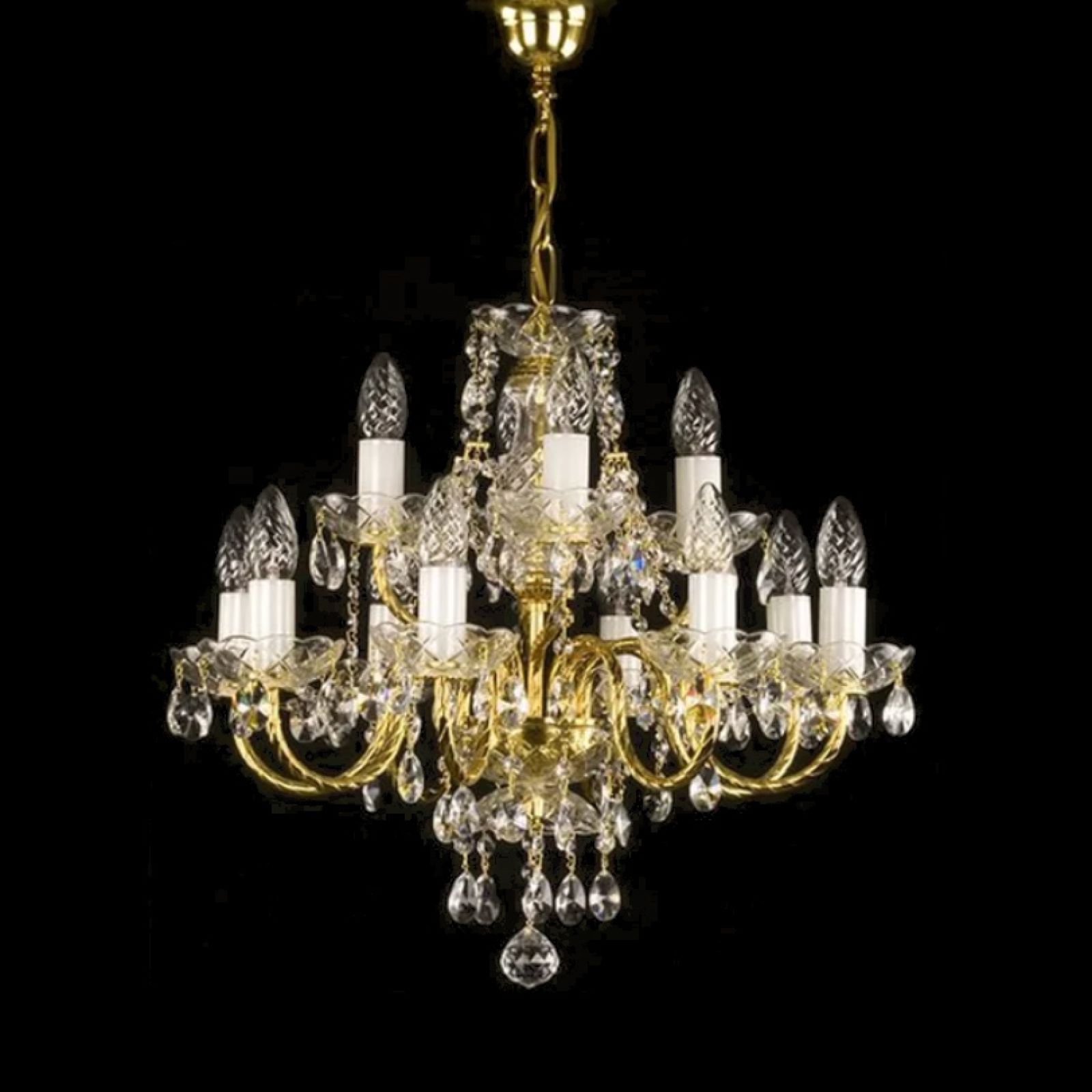 Adele 12 arm chandelier | The Victorian Emporium