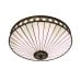 Fargo 2lt flush light ceiling tiffany light 64145