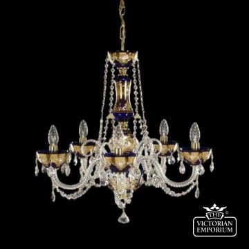 Coloured chandelier 50