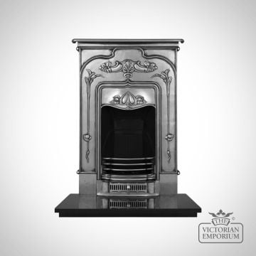 Jasmine Victorian style cast iron fireplace