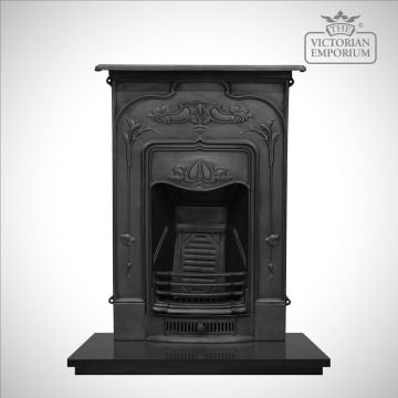 Jasmine Victorian style cast iron fireplace