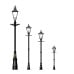 Traditional-lamp post-harte-7 h1-h6-h7-h4