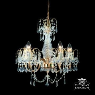 Small lead crystal chandelier