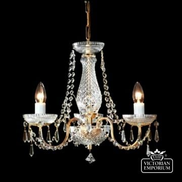 Small lead crystal chandelier