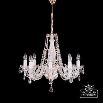 Small lead crystal chandelier