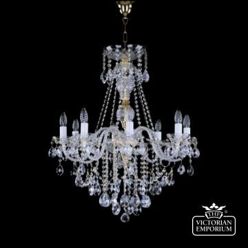 Small lead crystal chandelier