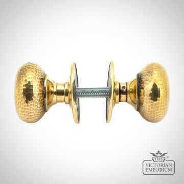 Knob Aged Brass Hammered 46031 4