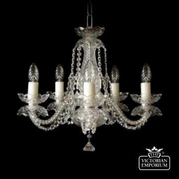 Small lead crystal chandelier