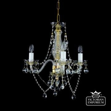 Small lead crystal chandelier