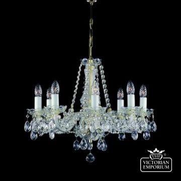 Medium ornate chandelier