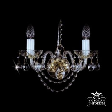 Ve Crystal Wall Chandelier Mari