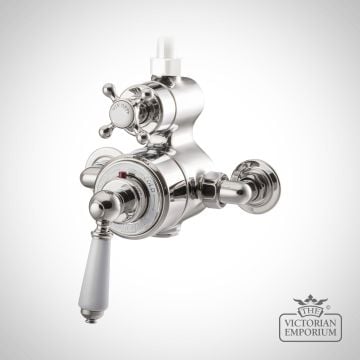 Exposed Thermostatic Shower Valve - in Chrome, Nickel or Copper