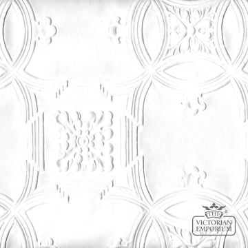 Anaglypta Wallpaper with Flower and Leaf Trellis Design - Style VE648